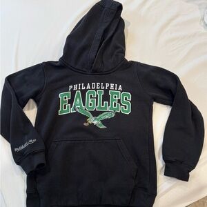 Philadelphia Eagles Kids Hoodie - Black size 8